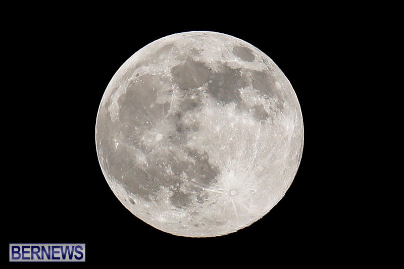 Full Thunder Moon Illuminates The Night Sky Bernews