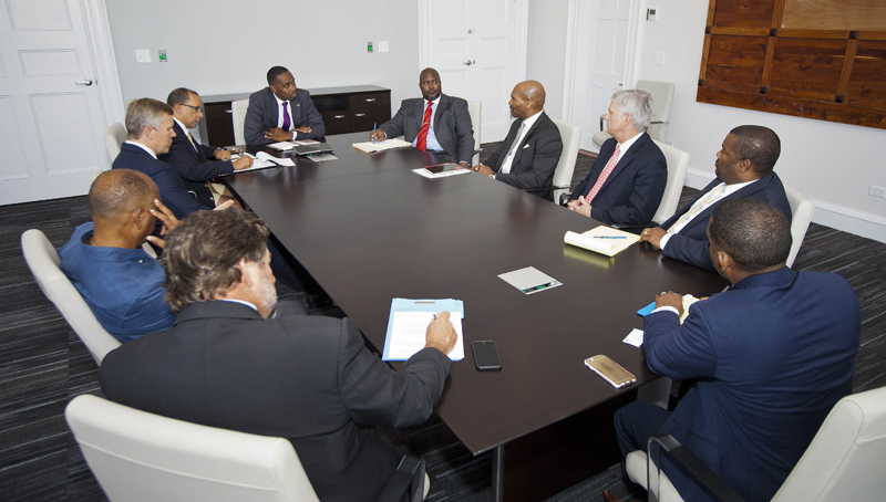 Premier meets with ABIC Bermuda July 26 2017