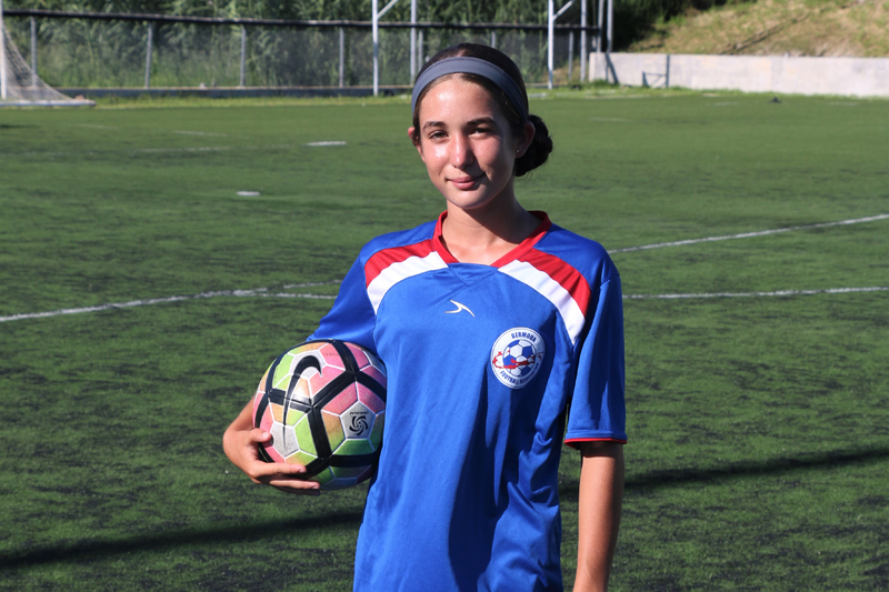 Meet Bermuda Football Player Emily Cabral - Bernews