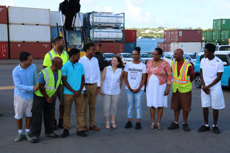 Stevedoring Services Bermuda August 25 2017