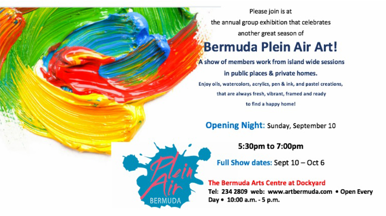 Bermuda Plein Air Show Sept 2017
