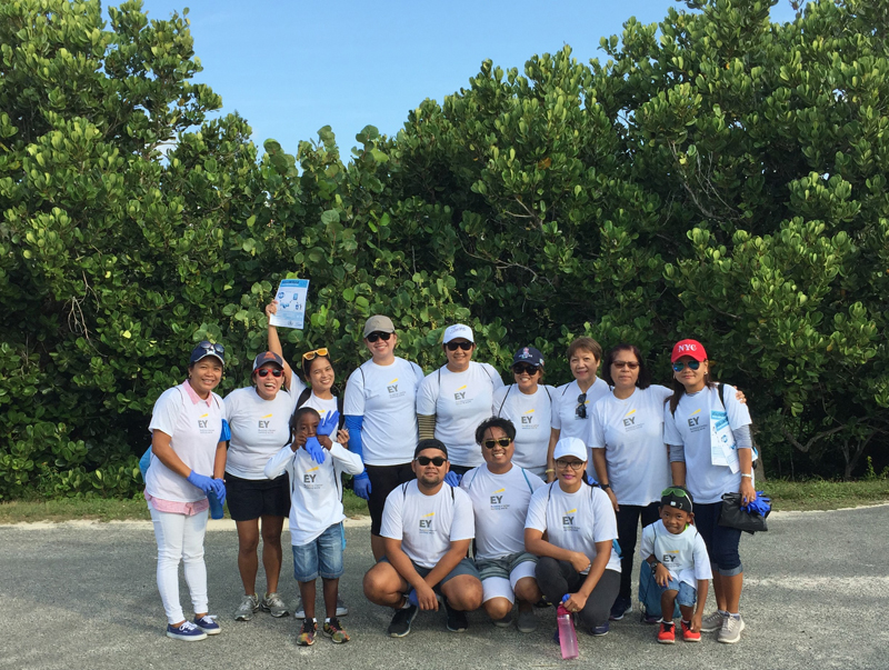 Citizen Scientists Bermuda Sept 29 2017 Astwood AFB Team 01