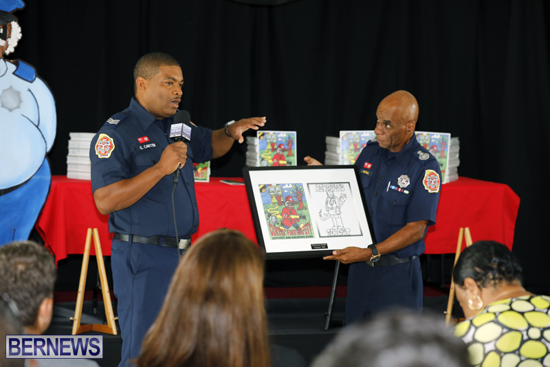 Fire Safety & Colouring Book Launching Bermuda Sept 15 2017 (4)