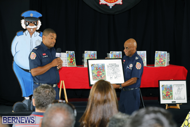 Fire Safety & Colouring Book Launching Bermuda Sept 15 2017 (6)