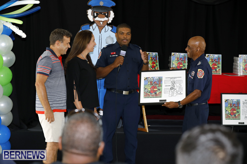 Fire Safety & Colouring Book Launching Bermuda Sept 15 2017 (8)