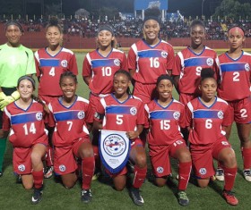 Bermuda's Under 17 Women's National Oct 2017