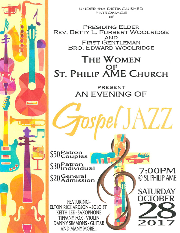 Gospel Jazz Bermuda Oct 2017