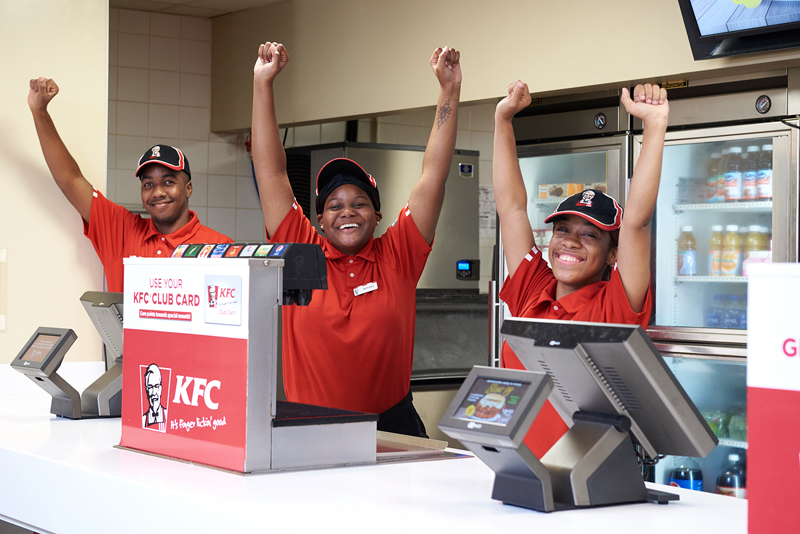 kfc-summer-staff-enjoy-work-experience-bernews