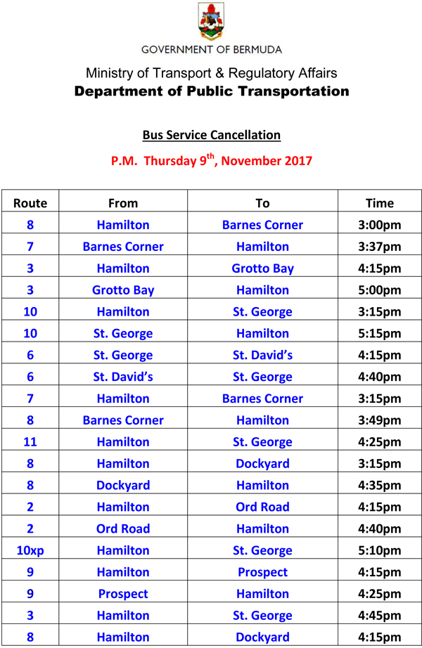 Bus Service Cancellations Thursday 9-11-2017-1