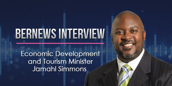 Economic Development and Tourism Minister Jamahl Simmons Bernews Podcast