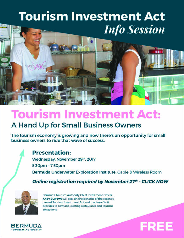 Tourism Investment Act Bermuda Nov 22 2017