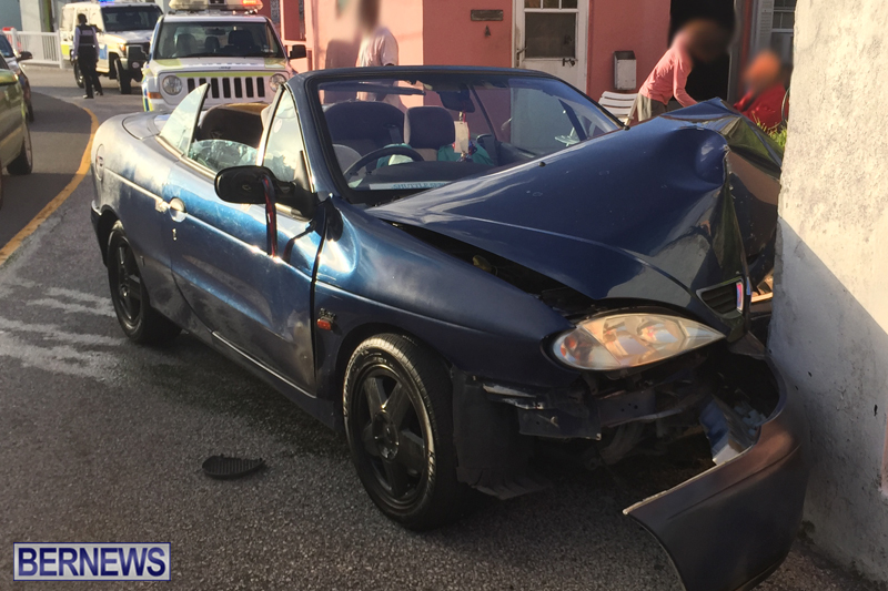 car collision Bermuda Nov 18 2017 (1)