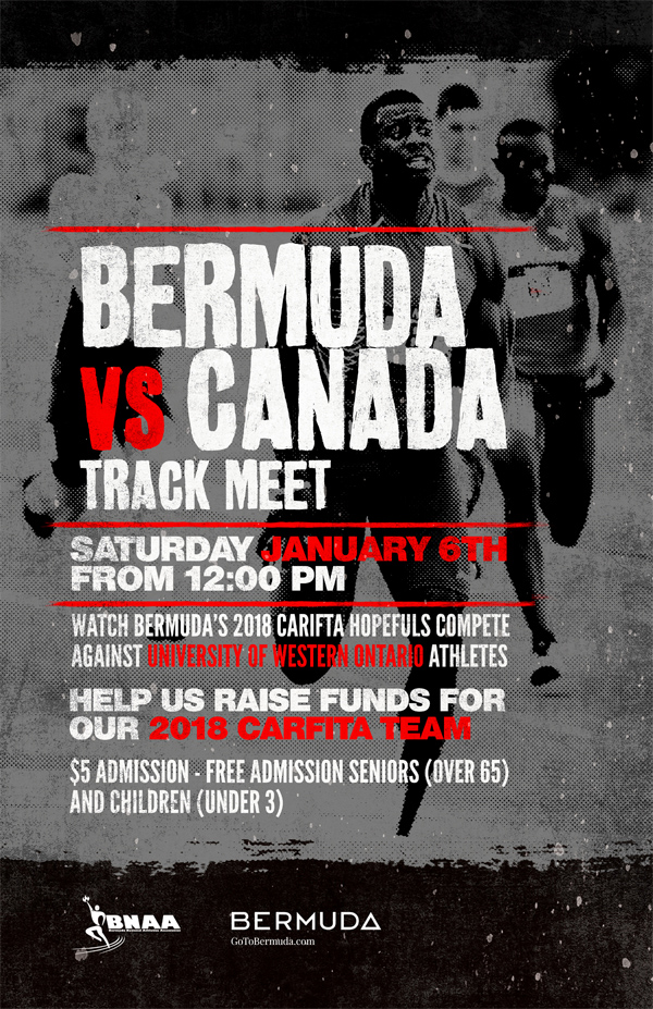 Bermuda vs Canada Track Meet Dec 2017