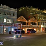 Hamilton Storefronts Christmas Decorations Lights Bermuda, December 22 2017-7578