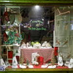 Hamilton Storefronts Christmas Decorations Lights Bermuda, December 22 2017-7616