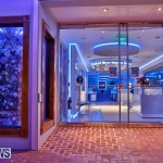 Hamilton Storefronts Christmas Decorations Lights Bermuda, December 22 2017-7697