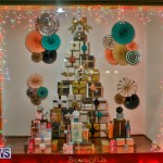 Hamilton Storefronts Christmas Decorations Lights Bermuda, December 22 2017-7773