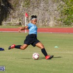 Middle Girls Bermuda School Sports Federation All Star Football, January 20 2018-3474