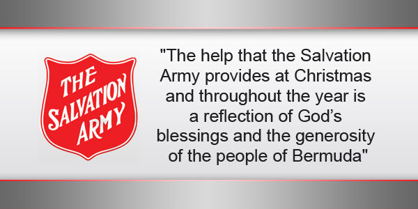 Salvation Army's Christmas Kettle Campaign - Bernews