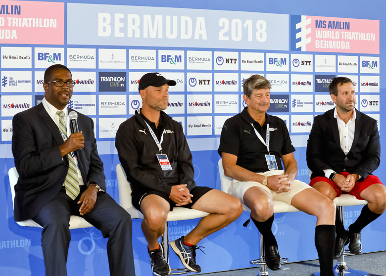 Minister Pre Triathlon Press Conference Bermuda April 2018 (1)