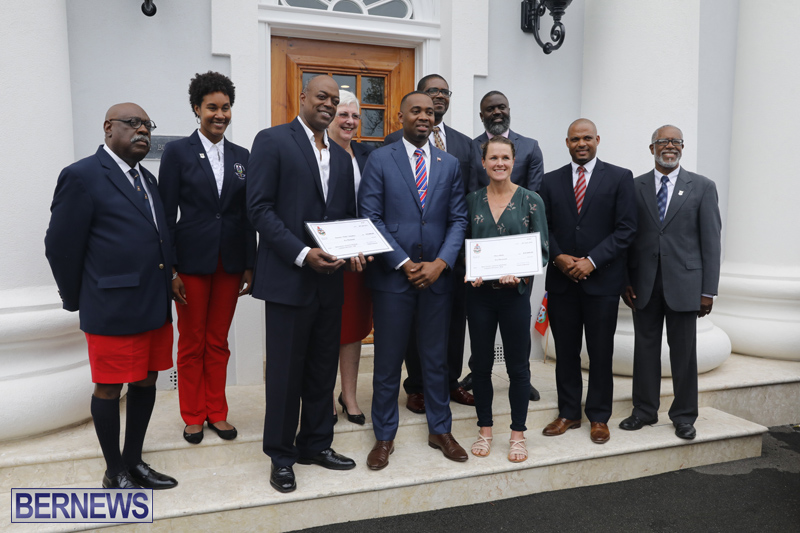 Motorcade celebrates champions Bermuda April 30 2018 (31)