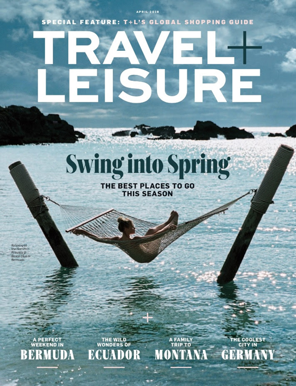 Travel Leisure Bermuda April 2018