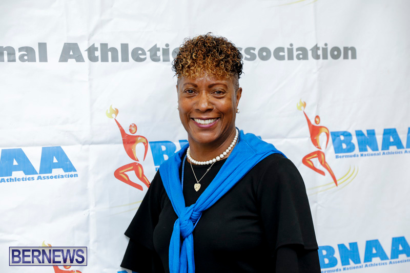 Bermuda National Athletics Association BNAA President Donna Raynor Permit Meet, May 5 2018-0717-1