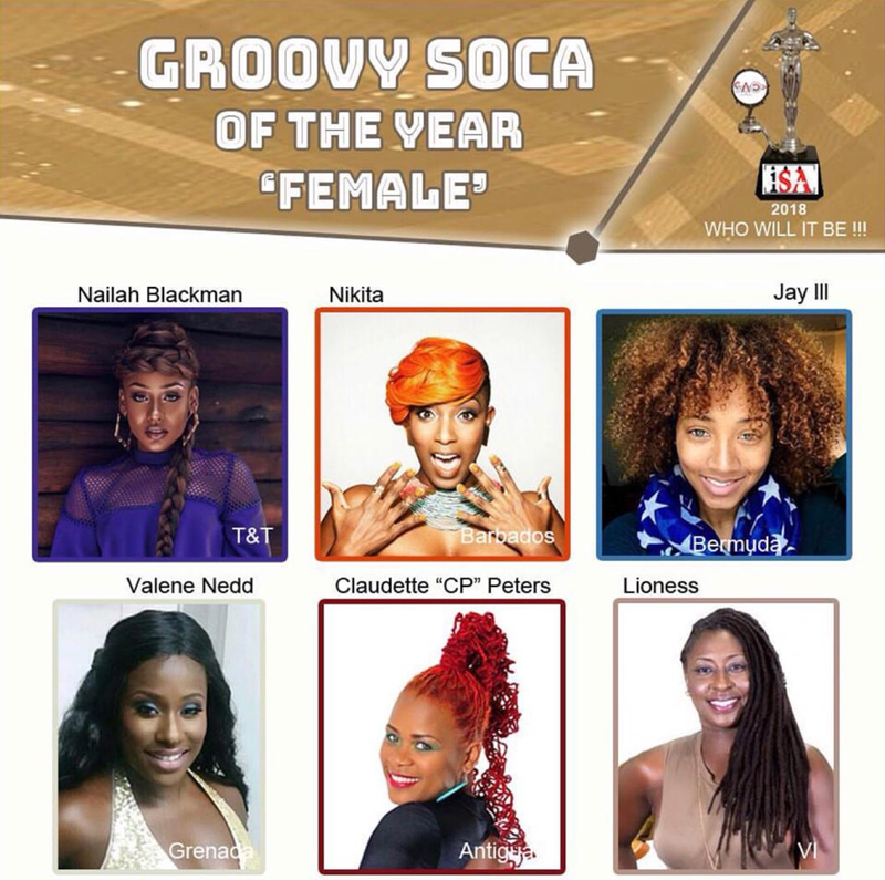 Groovy Soca of the Year May 2018