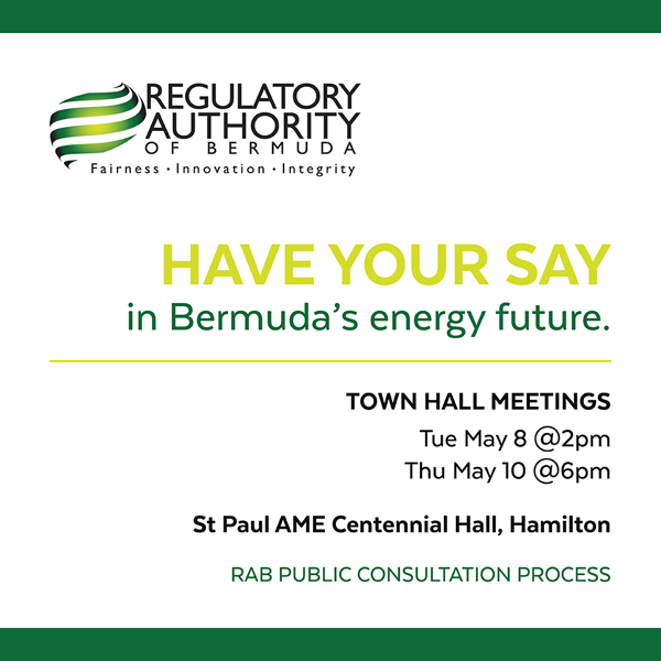 RAB TownHall Meeting Bermuda May 7 2018