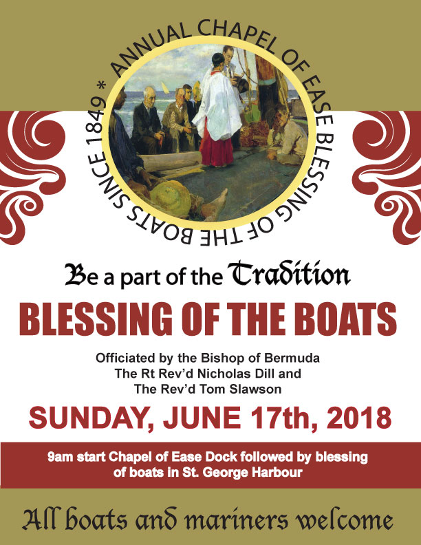 2018 Blessing of the Boats poster