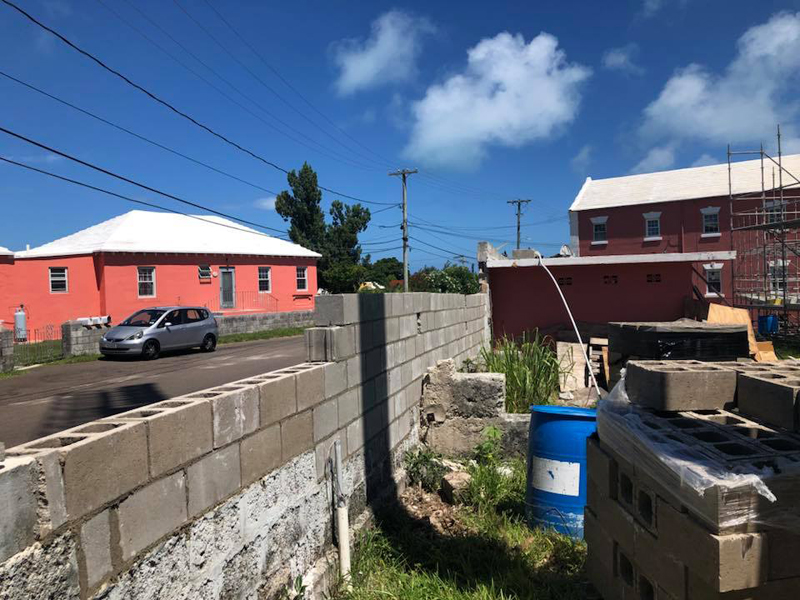 wall Bermuda June 25 2018