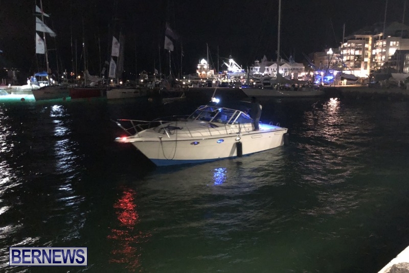 Boat Collision Hamilton Bermuda, July 6 2018 (1)