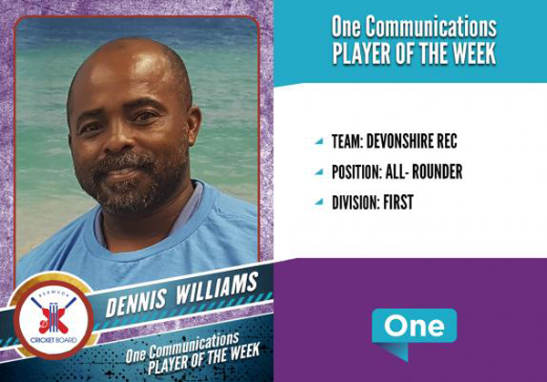 Dennis Williams Bermuda July 2018