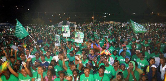 Grenada Election Rally
