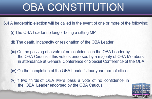 OBA Constitution 1 leadership election