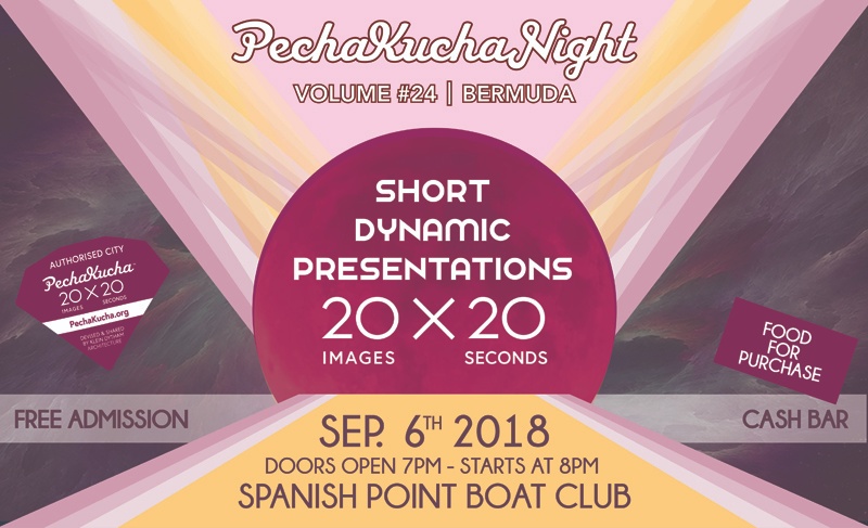 PechaKucha 24 Bermuda September 4 2018
