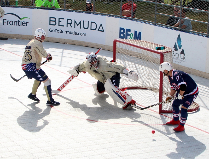 Day 5 Ball Hockey Masters Championships Bernews