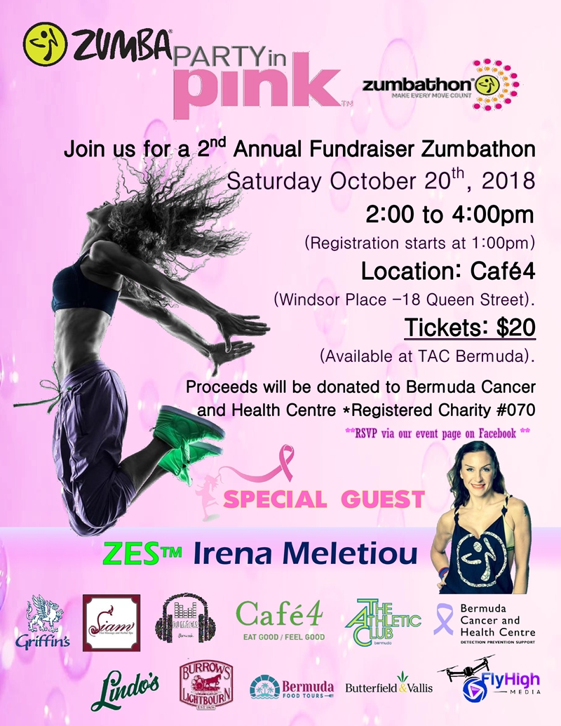 zumbathon fundraiser flyer