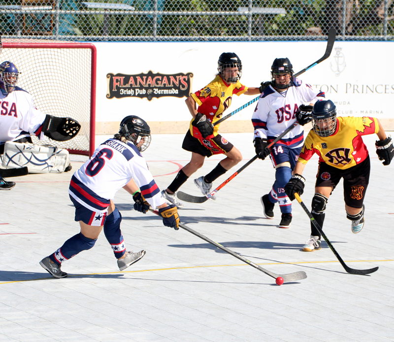 Canada Win ISBHF Ball Hockey Championships Bernews