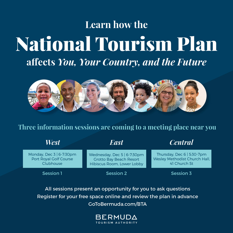 National Tourism Plan Info Sessions Bermuda Dec 2018