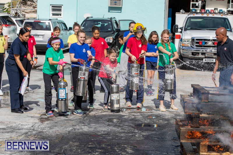 BHS Students Visit Hamilton Fire Station Bermuda, January 31 2019-6363