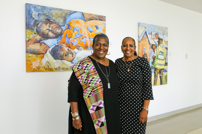 Minister with Sharon Wilson Bermuda Feb 2019