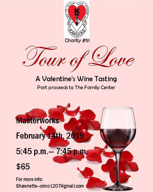 Tour of Love Wine Tasting Bermuda February 2019