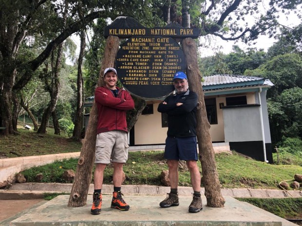 Brewins Reach Top Of Kilimanjaro bermuda 2019