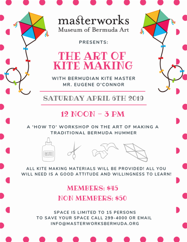 The Art of Kite Making Bermuda April 2019