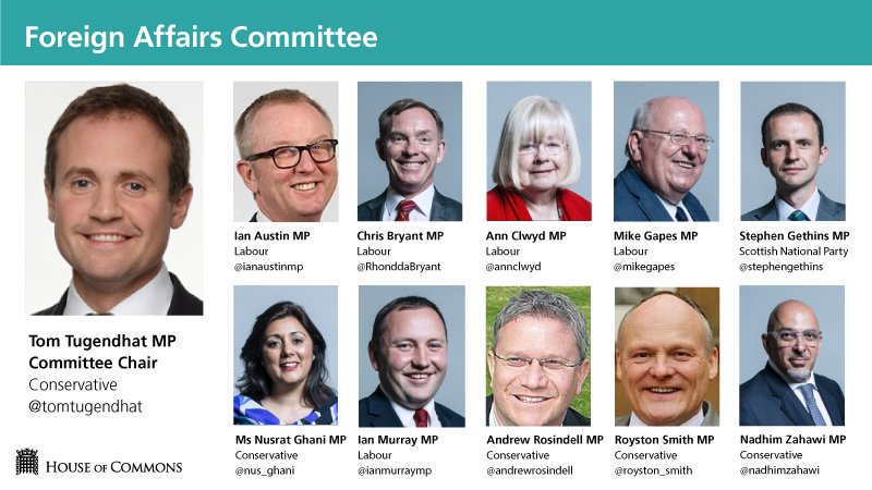 UK Foreign Affairs Committee March 2019
