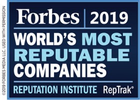 Bacardi World’s Most Reputable Companies Bermuda April 2019
