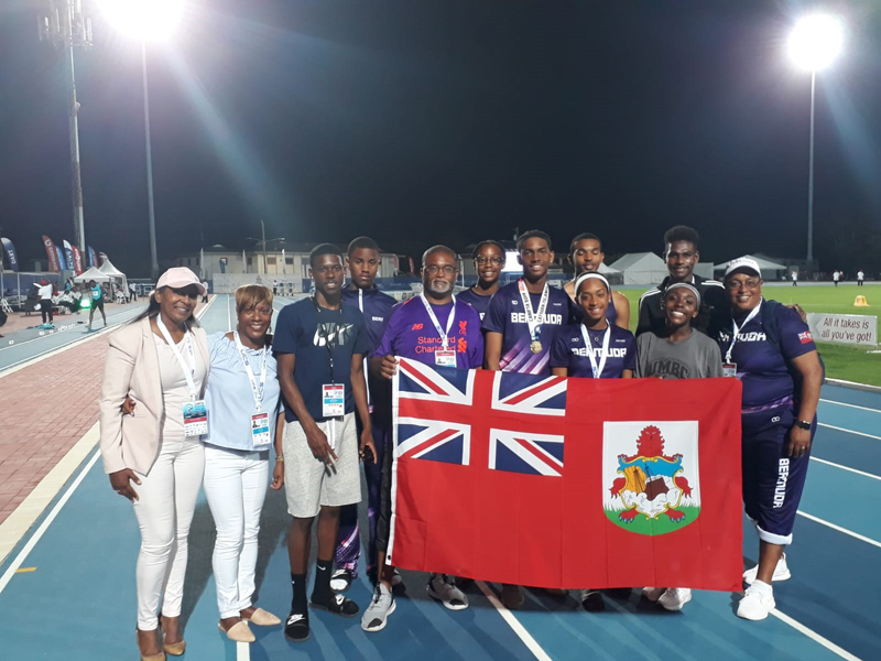 Bermuda’s 2019 Carifta Athletics Team