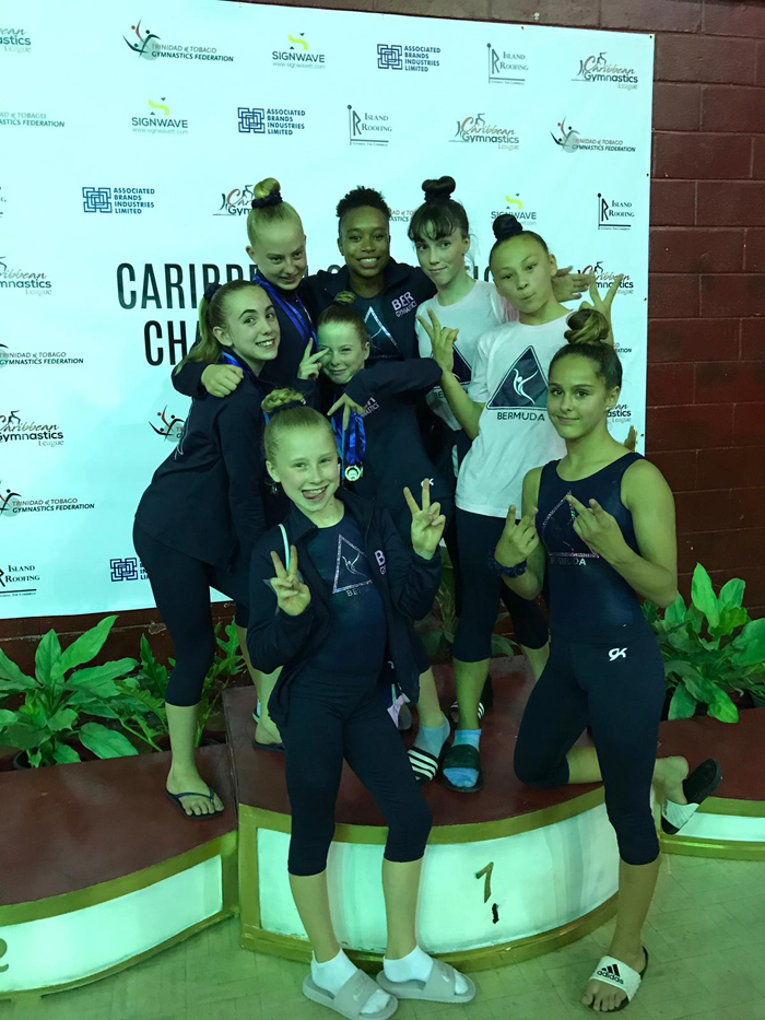 Bermuda Gymnasts Excel At Caribbean Champtionship June 2019 (12)