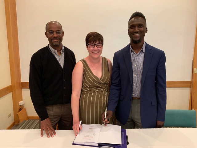 PR Authors Dr. Clarence Maxwell, Alexandra Mairs-Kessler, & Dr. Theodore Francis Bermuda June 2019